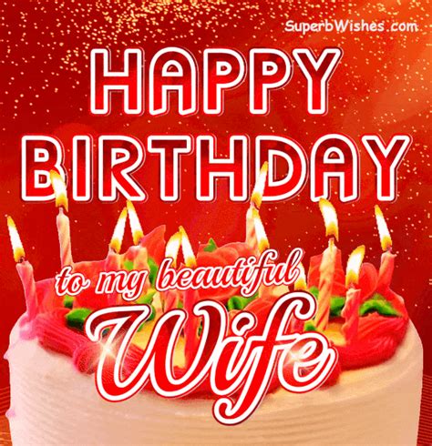 Happy Birthday Wife GIF